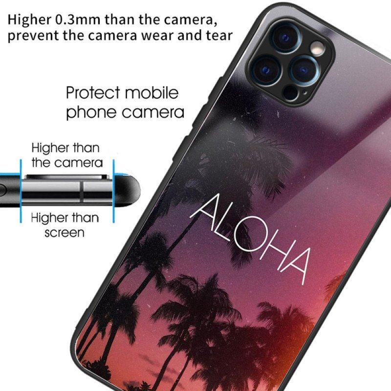 Skal iPhone 14 Pro Max Aloha Härdat Glas