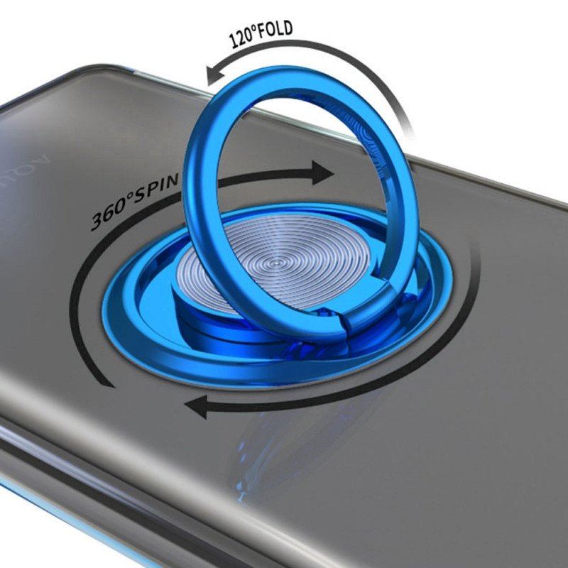 Skal iPhone 14 Transparent Roterande Ring