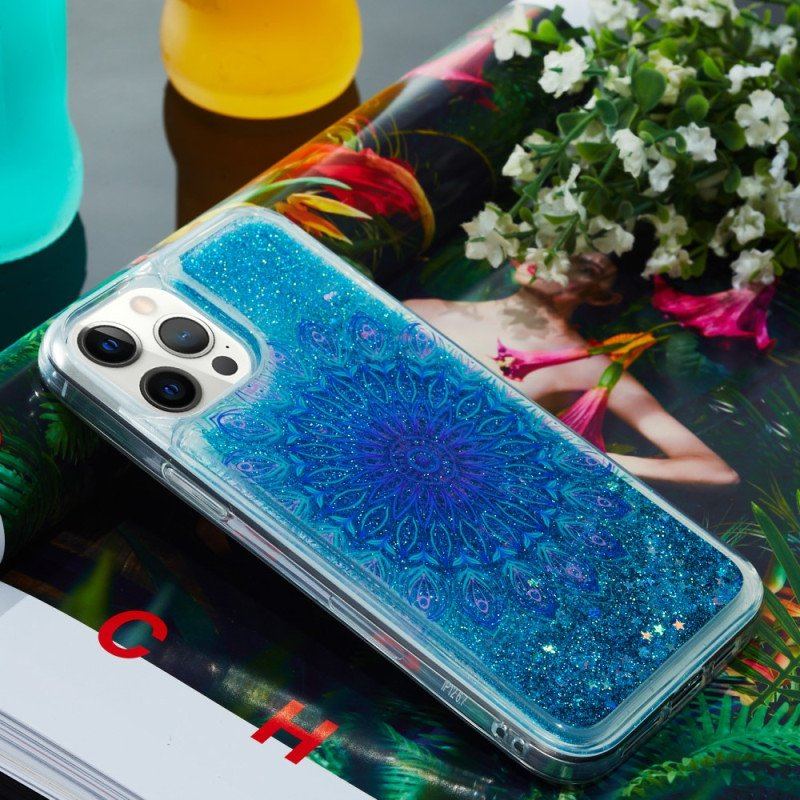 Skal iPhone 15 Pro Max Mandala Glitter