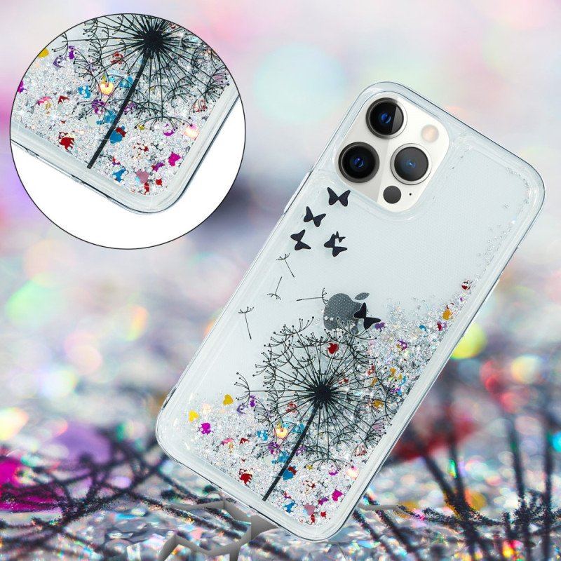 Skal iPhone 15 Pro Max Maskros Glitter