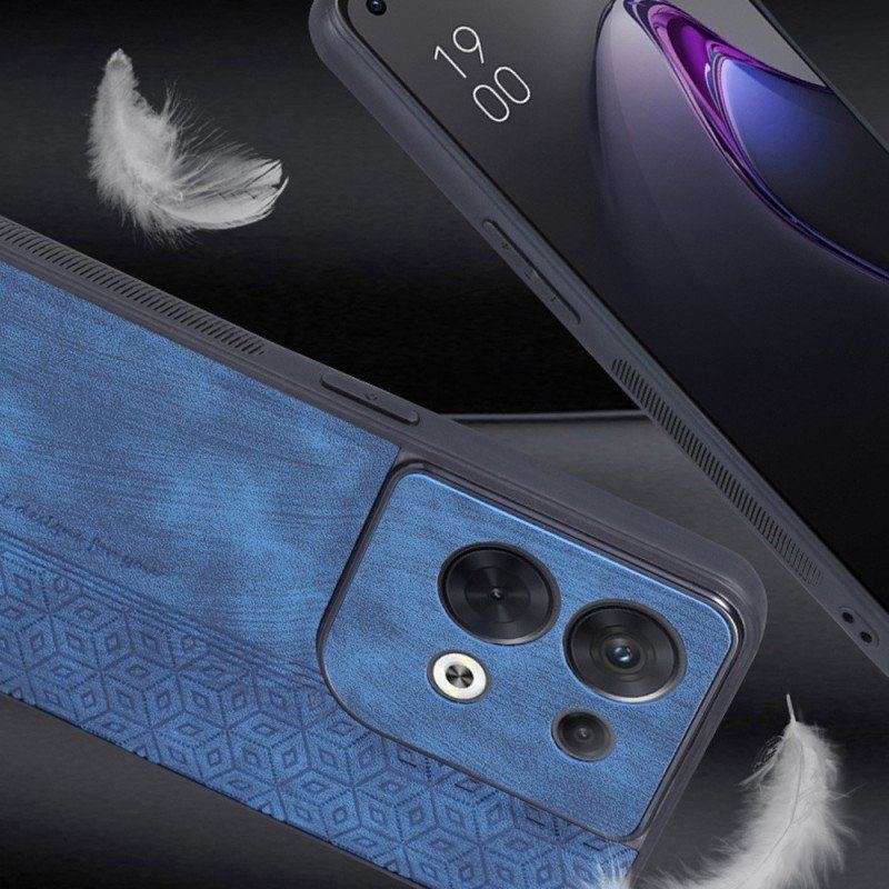 Skal Oppo Reno 8 Azns Lädereffekt