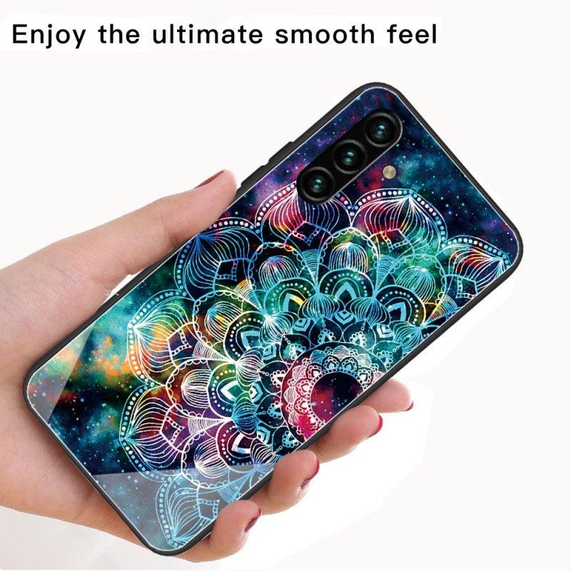 Skal Samsung Galaxy A13 5G / A04s Mandala Härdat Glas