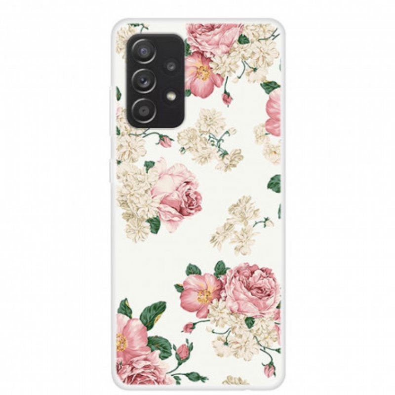 Skal Samsung Galaxy A52 4G / A52 5G / A52s 5G Liberty Blommor