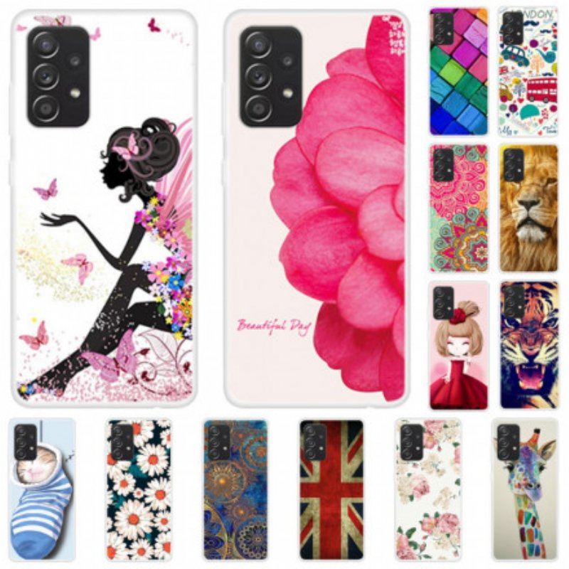 Skal Samsung Galaxy A52 4G / A52 5G / A52s 5G Manga Lady