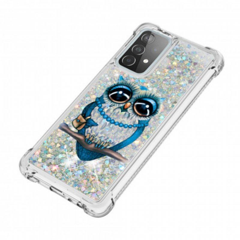 Skal Samsung Galaxy A52 4G / A52 5G / A52s 5G Miss Owl Paljetter