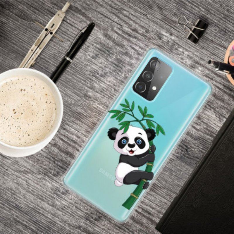 Skal Samsung Galaxy A52 4G / A52 5G / A52s 5G Panda På Bambu