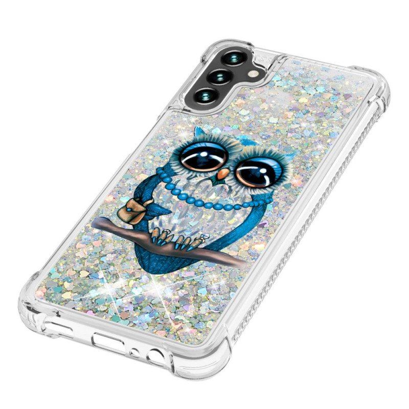 Skal Samsung Galaxy A54 5G Paljetter Miss Owl