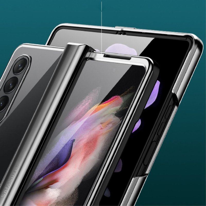 Skal Samsung Galaxy Z Fold 4 Klart Metalliskt Gångjärn