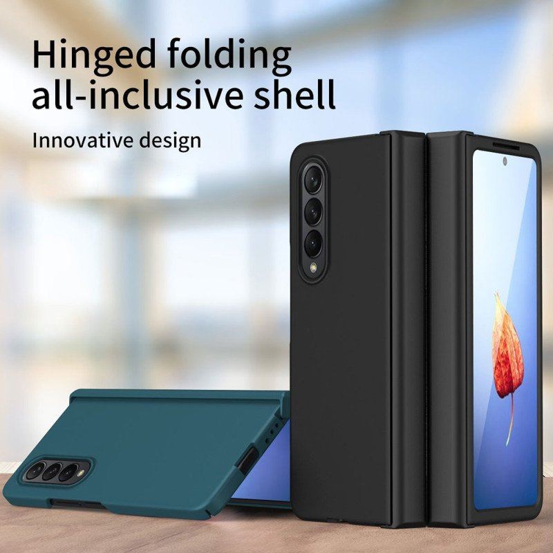 Skal Samsung Galaxy Z Fold 4 Skyddsfodral Totalskyddsfilm Och Gångjärn