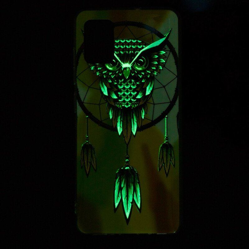 Skal Xiaomi Redmi Note 10 / 10S Fluorescerande Owl Dream Catcher