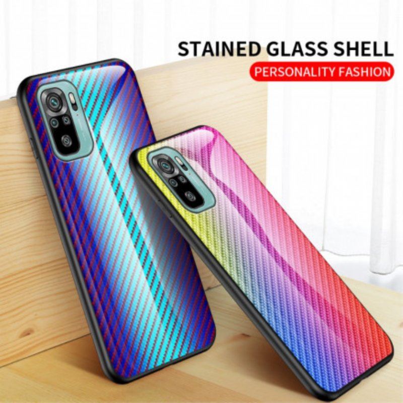 Skal Xiaomi Redmi Note 10 / 10S Kolfiberhärdat Glas