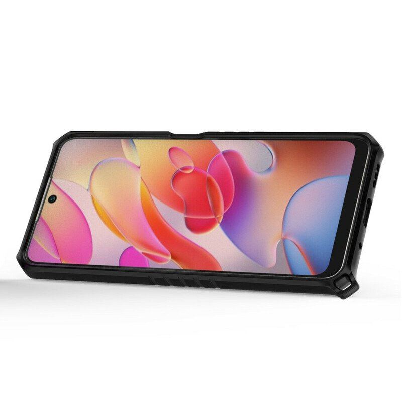 Skal Xiaomi Redmi Note 10 5G Honeycomb Med Ring