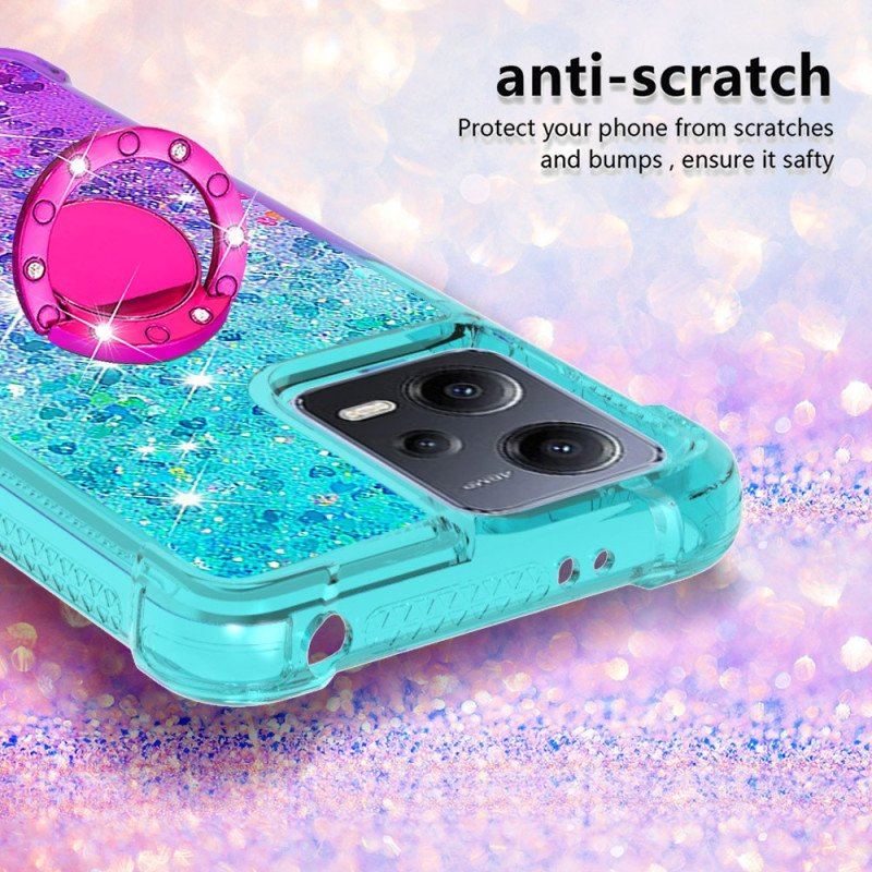 Skal Xiaomi Redmi Note 12 5G Glitter Ring-bracket